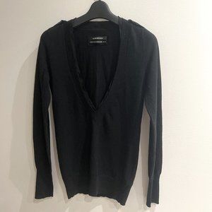 Club Monaco Black Wool Sweater